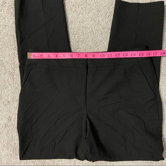KARL LAGERFELD Women’s Black Tapered Pants Trousers Size 8 or 10 - Picture 7 of 9